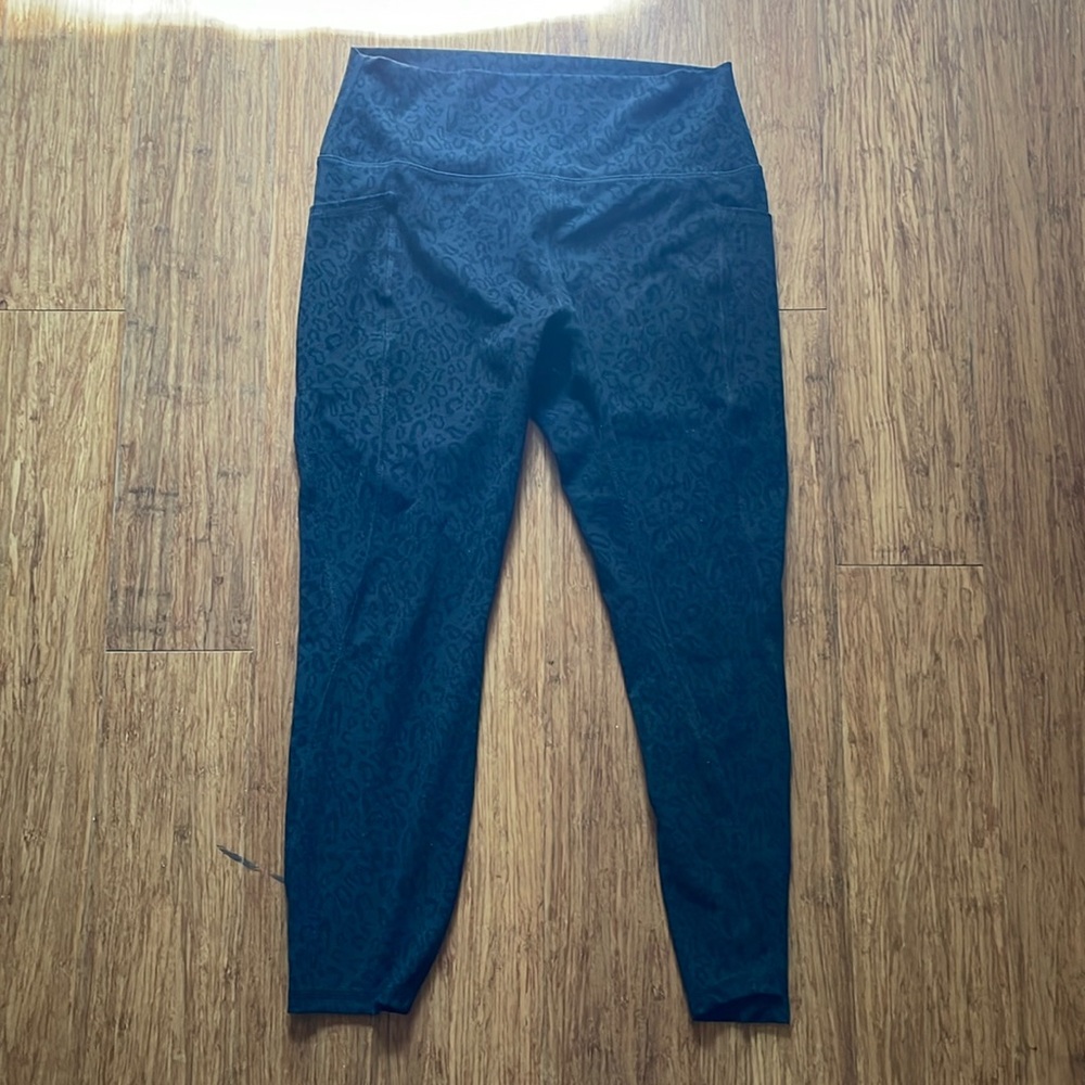 RBX Black Cheetah Print Leggings